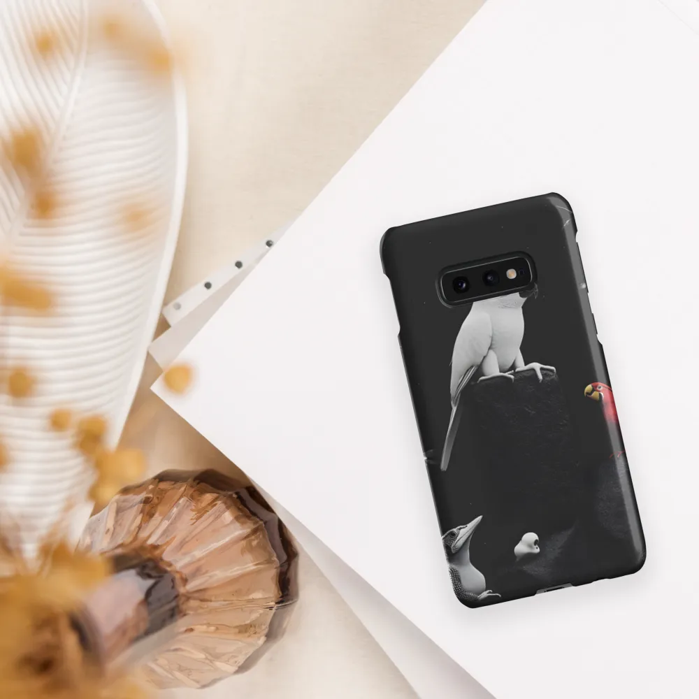 Harmony in Monochrome: A Surreal Assembly of Nature