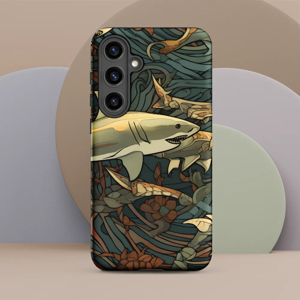 Dynamic Harmony of Sharks and Flora