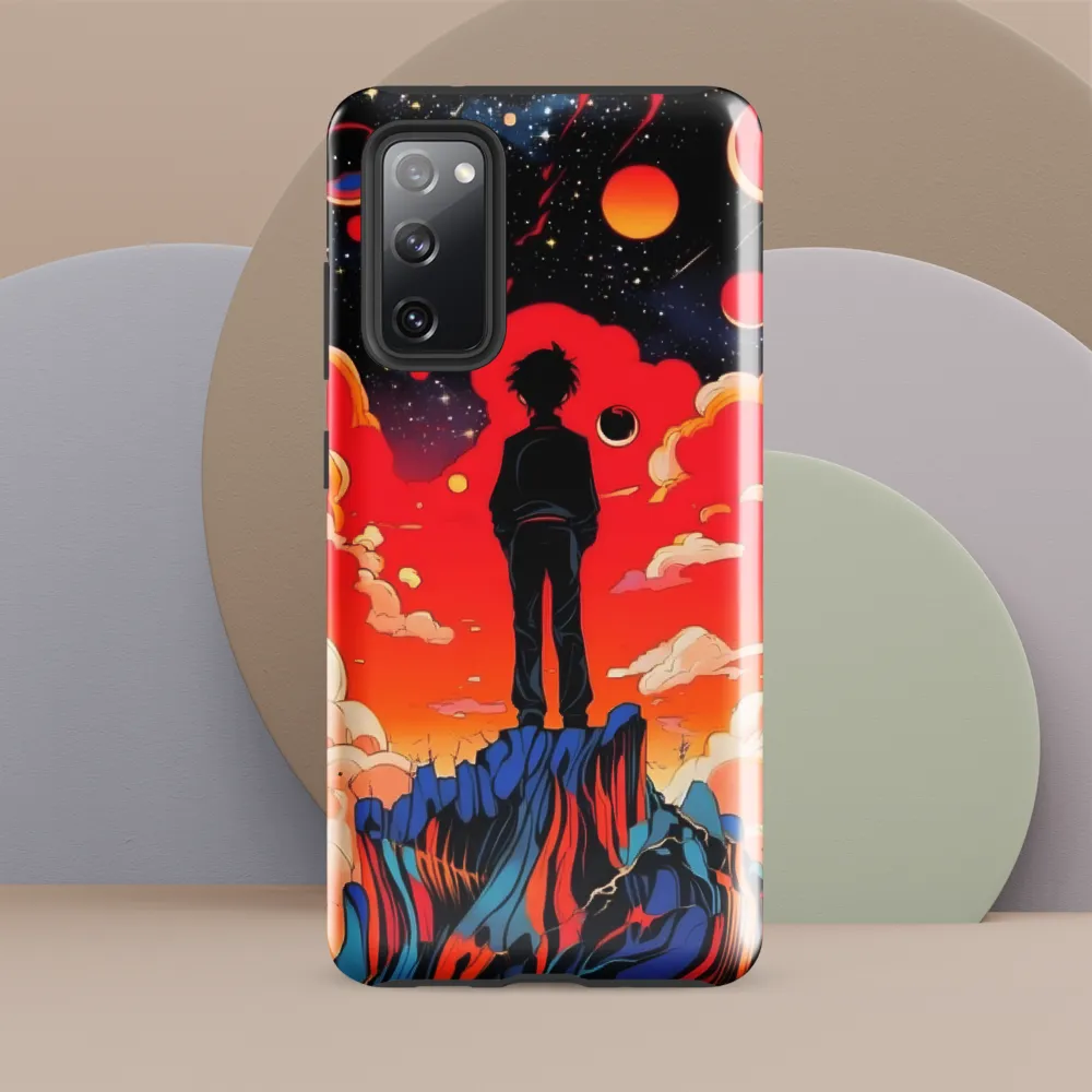 Cosmic Contemplation | Phone Case |  S20 FE | Tough Case | Glossy