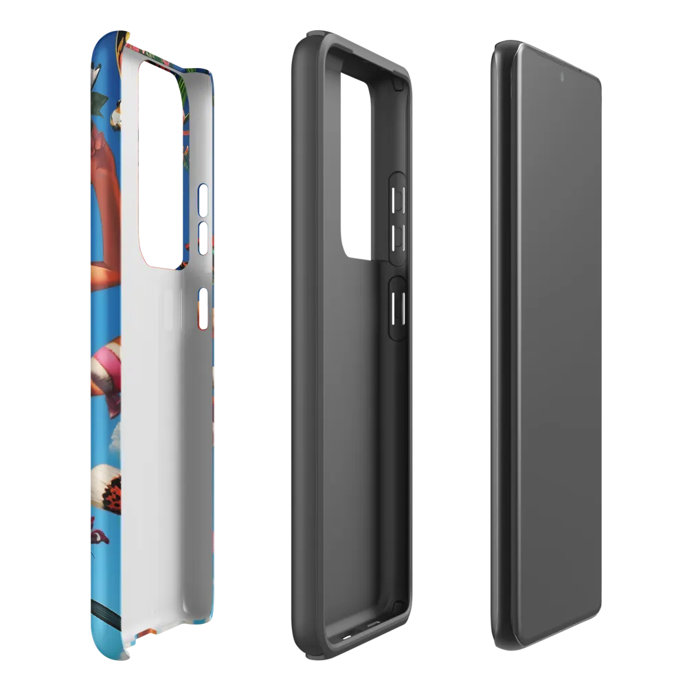 Joyful Whimsy | Phone Case |  S21 Ultra | Tough Case | Matte