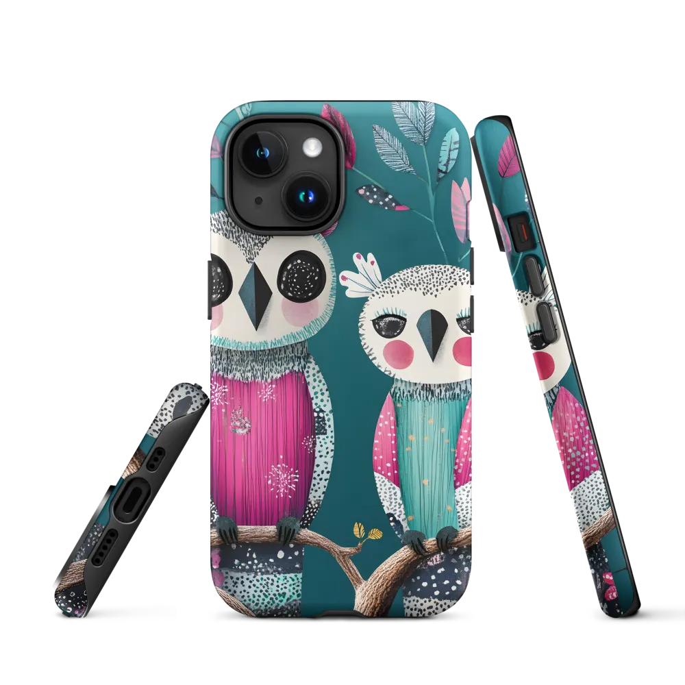 Whimsical Duo: A Celebration of Nature and Color