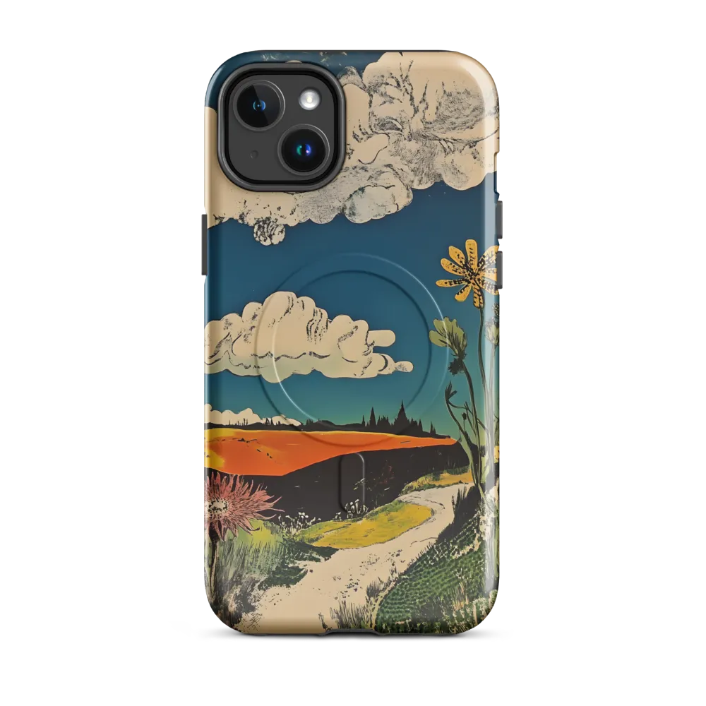 Surreal Blooming Landscape