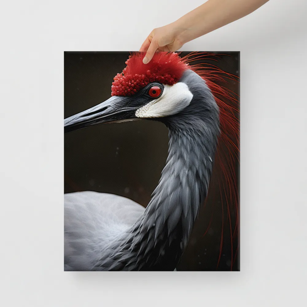 Ember-Crested Elegance