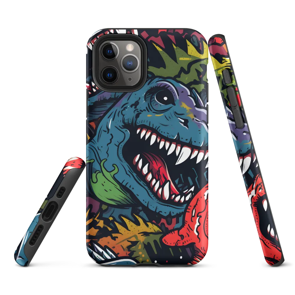 Dino Mania: A Colorful Frenzy