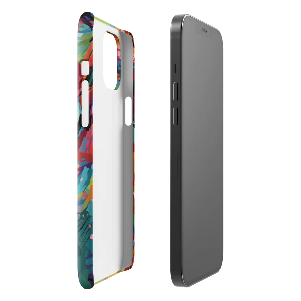 Colorful Lizard: An Abstract Adventure | Phone Case |  12 Pro Max | Snap Case | Glossy