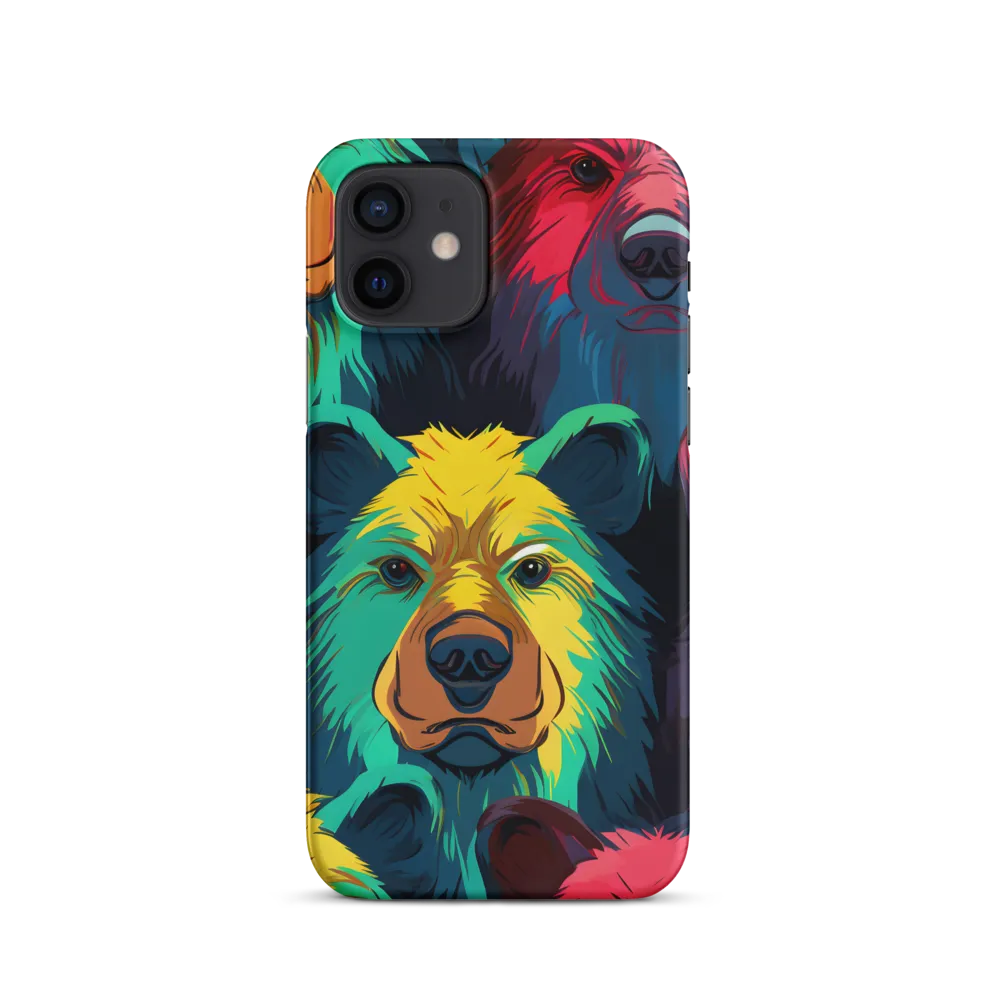 The Colorful Essence of Bears | Phone Case |  12 | Snap Case | Matte
