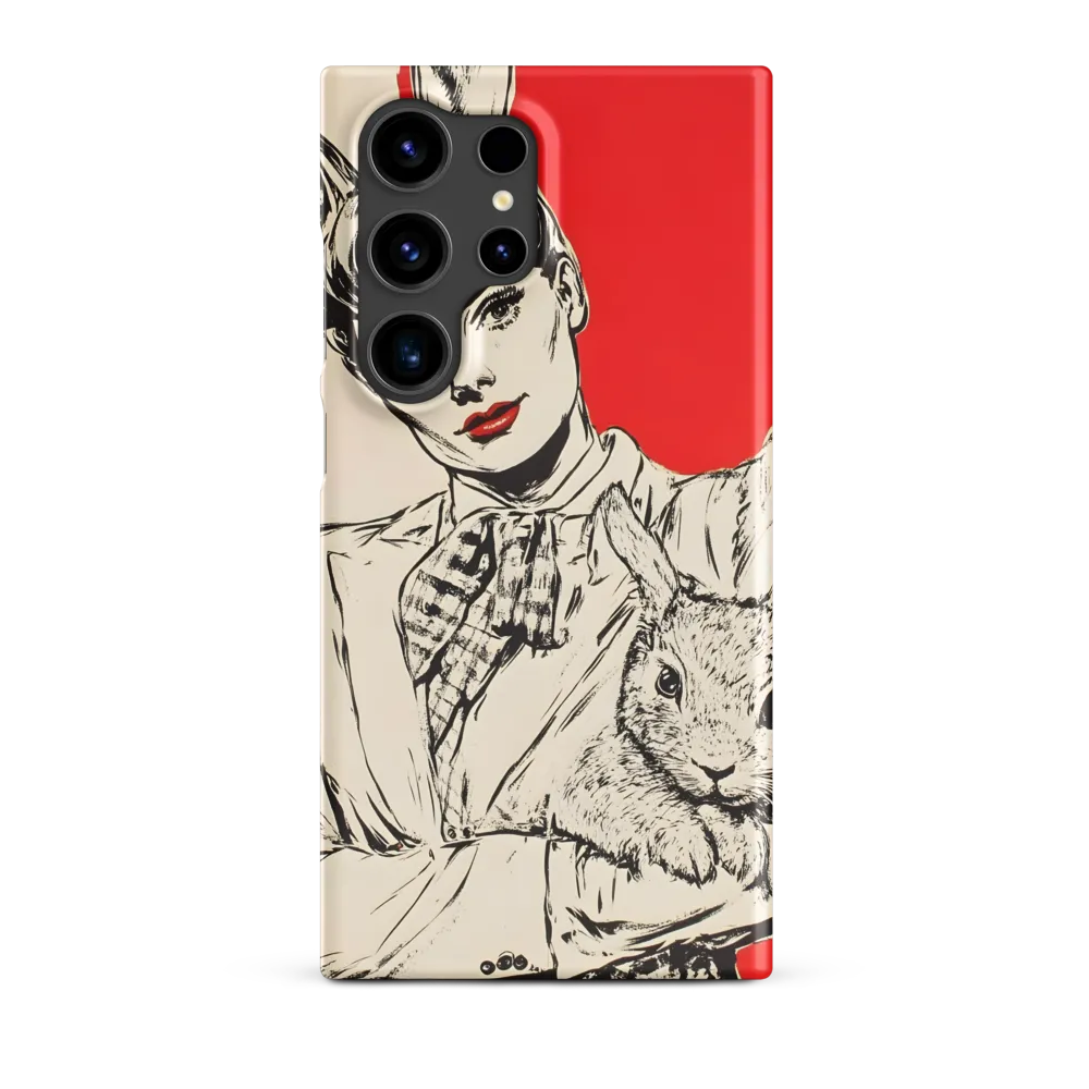 Whimsical Elegance: The Rabbit Lady