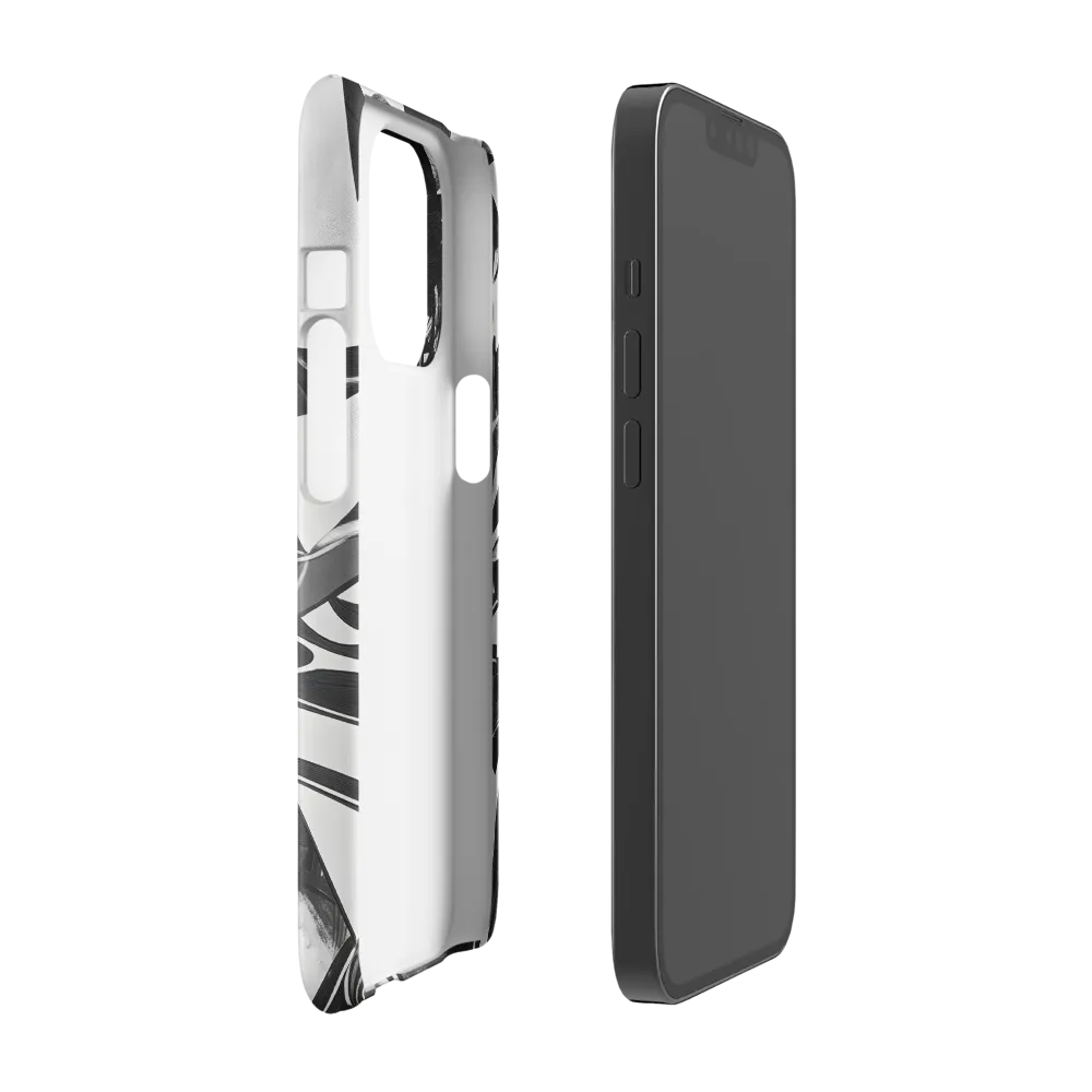 Fluid Grace: The Dance of Shadows | Phone Case |  13 Pro | Snap Case | Glossy