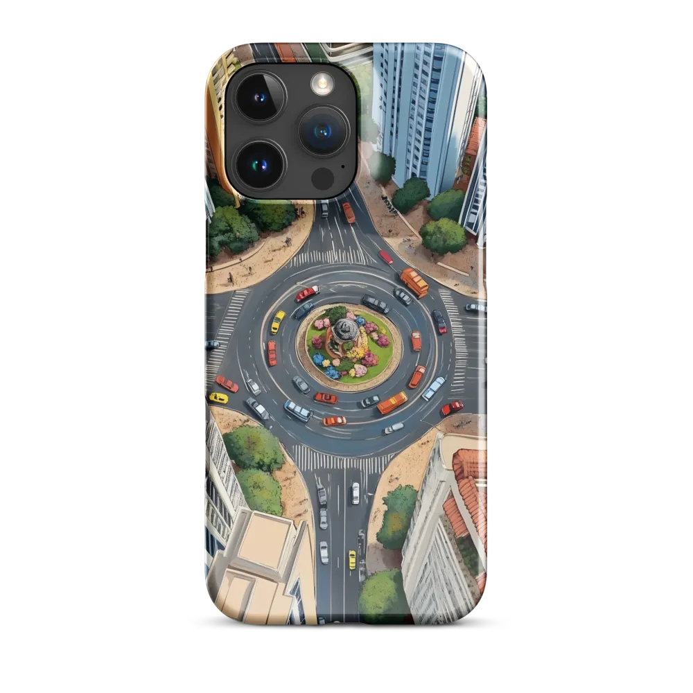 Urban Symphony: Aerial Vision of City Life