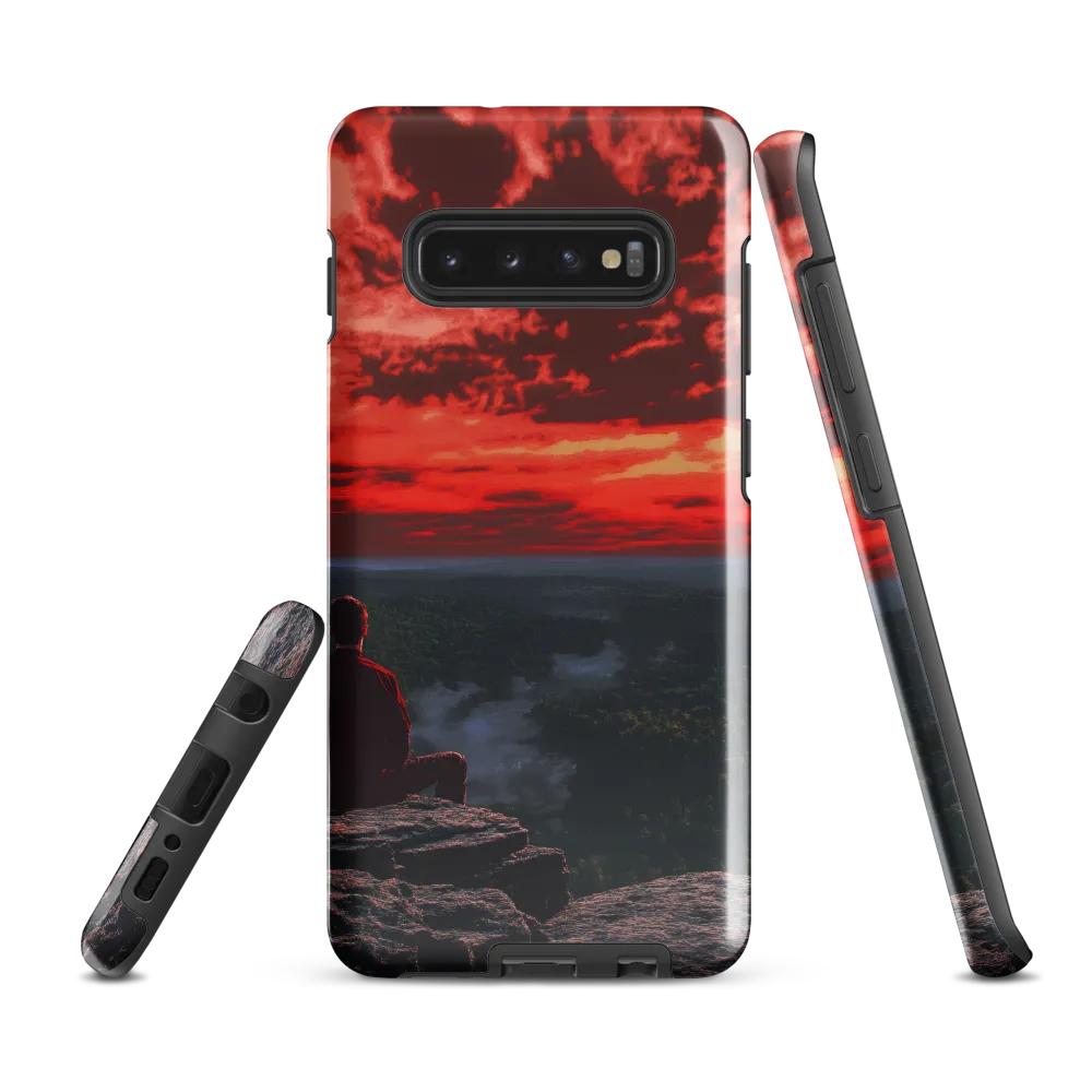 Reflections at Dusk | Phone Case |  S10 Plus | Tough Case | Glossy