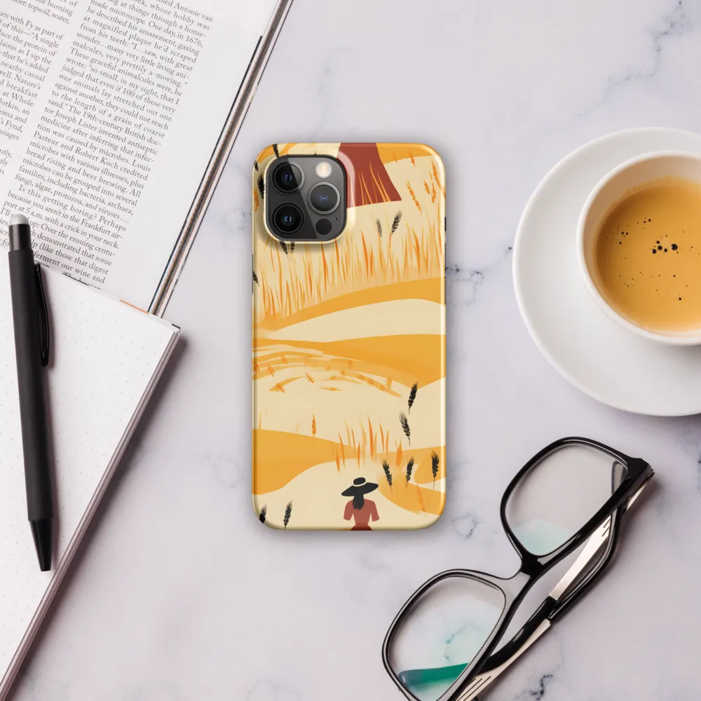 Embracing the Fields: A Floral Journey | Phone Case