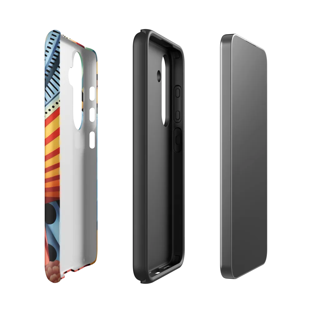 Symphony of Shapes | Phone Case |  S24 | Tough Case | Matte
