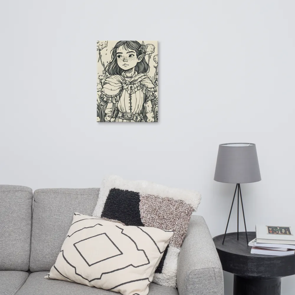 A Young Guardian of Nature | Canvas | 18″×24″