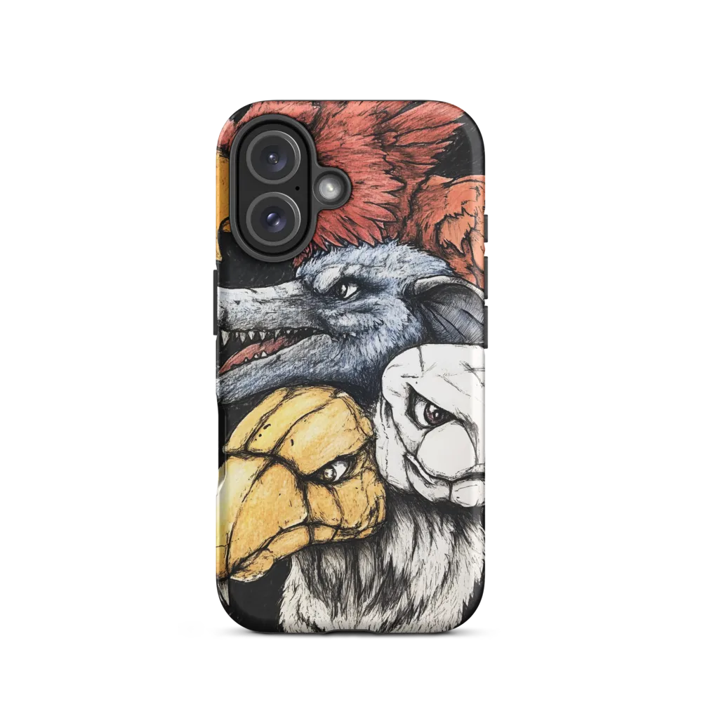 Mythical Beasts in Harmony | Phone Case