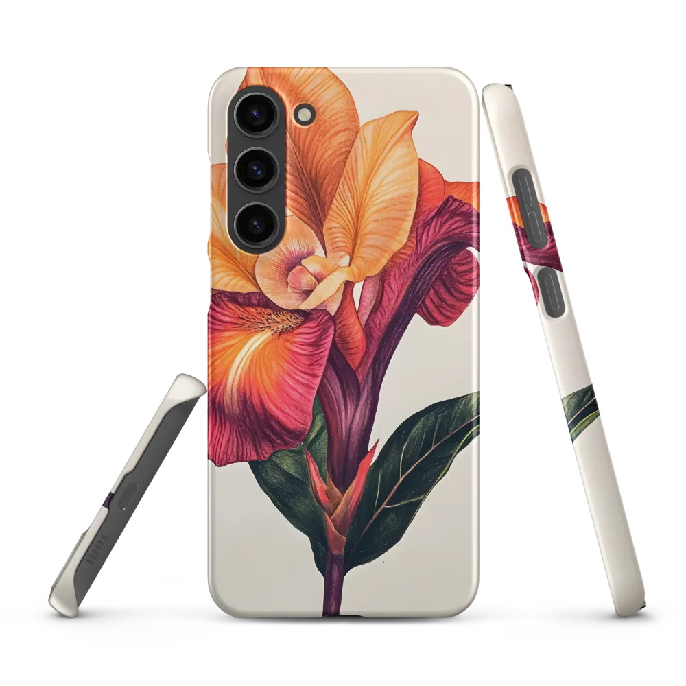 Floral Harmony | Phone Case |  S23 Plus | Snap Case | Matte