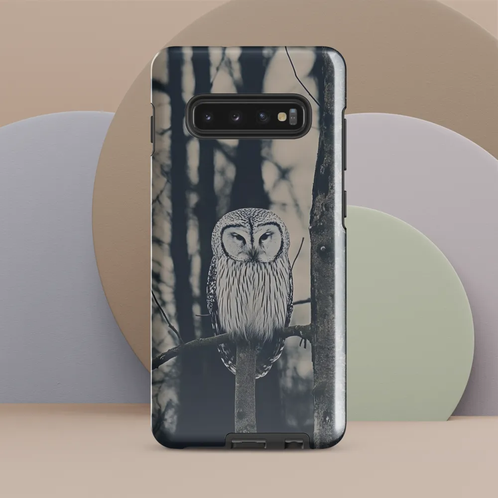 The Silent Watcher | Phone Case |  S10 Plus | Tough Case | Glossy