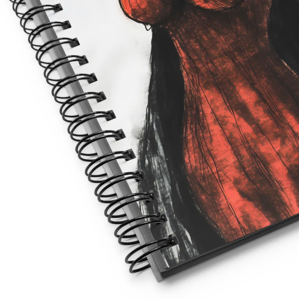 Mysterious Elegance | Spiral Notebook