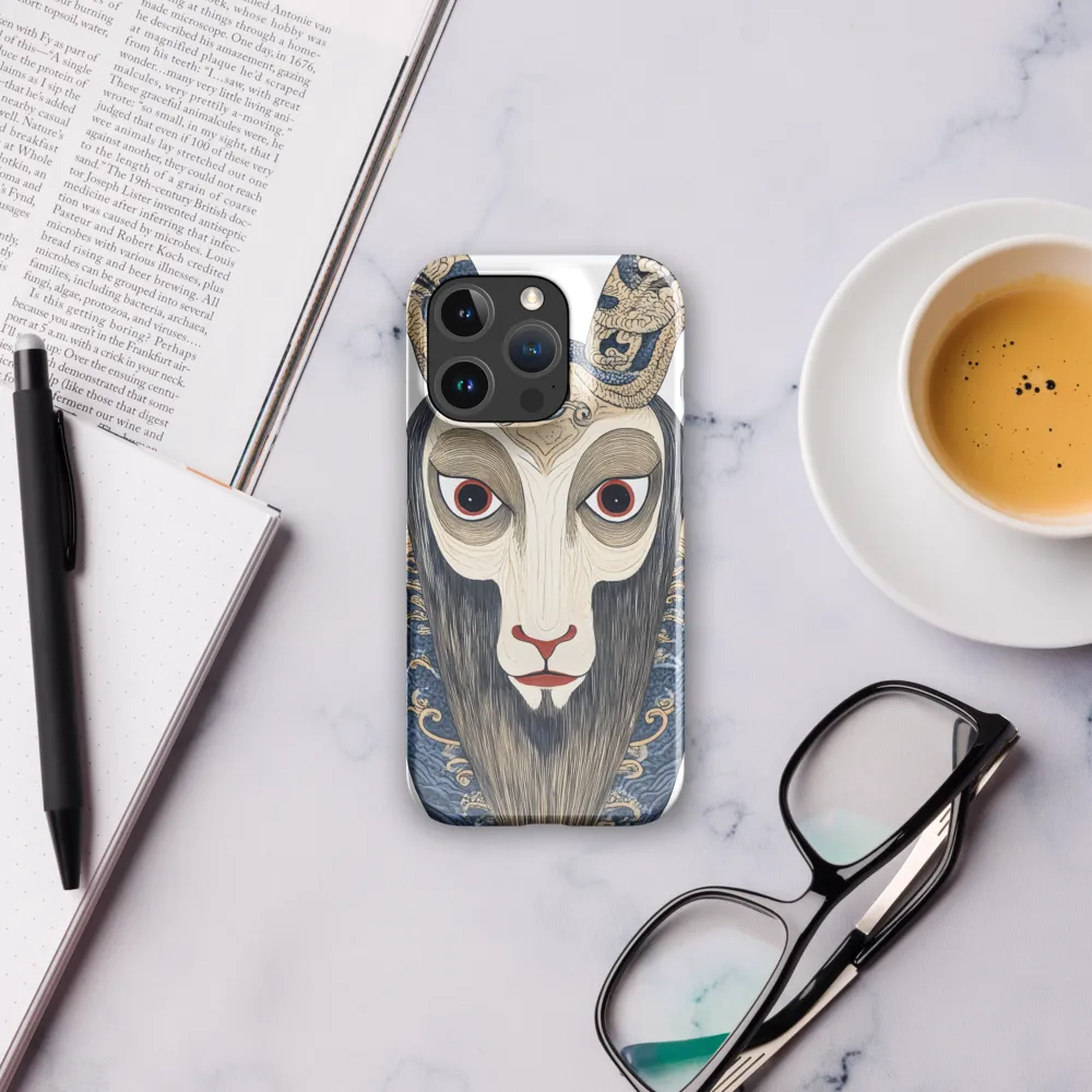 Ethereal Gaze of the Ram | Phone Case |  16 Pro | Snap Case | Glossy