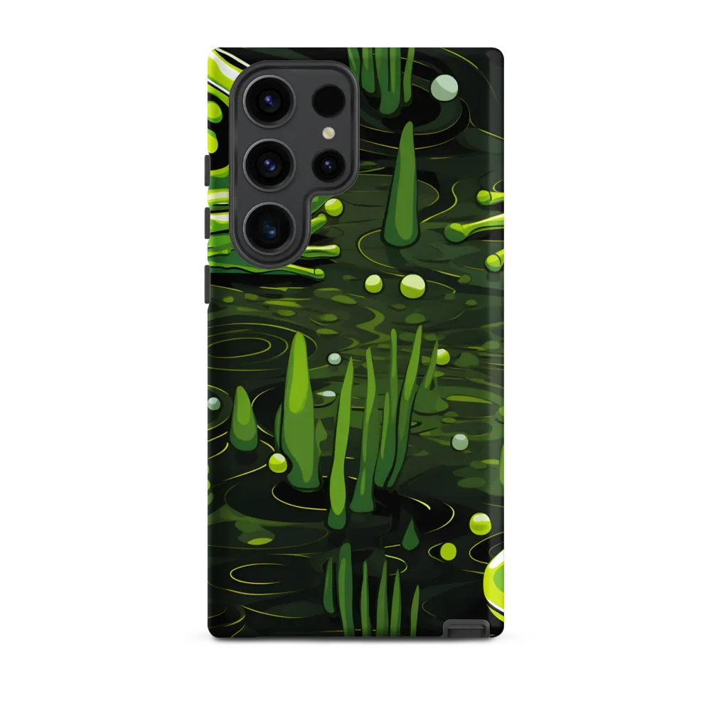 Green Harmony: Life Beneath the Surface