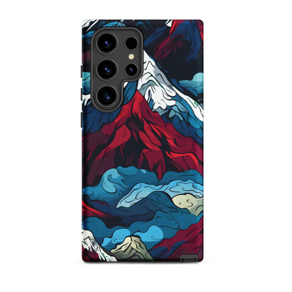 Mountain Majesty: An Abstract Voyage