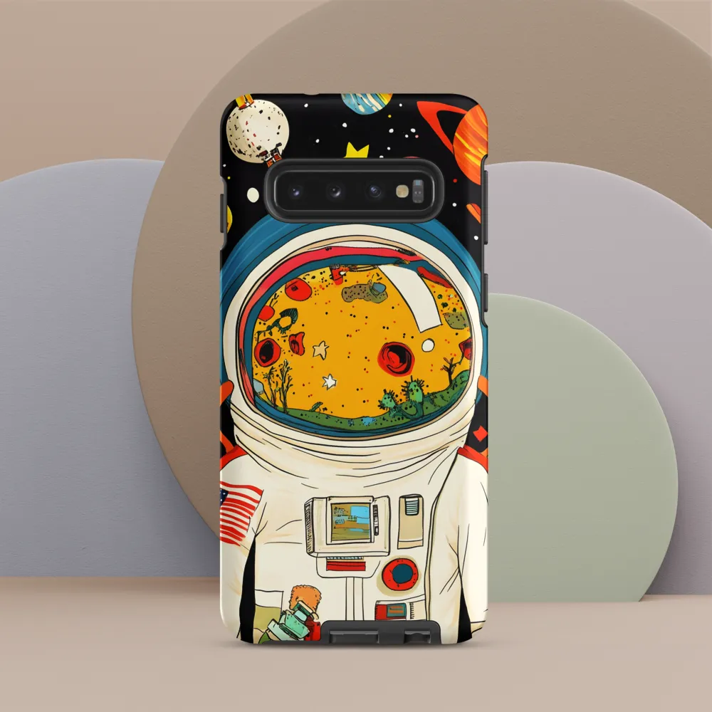 Cosmic Curiosity: Journey Within the Helmet