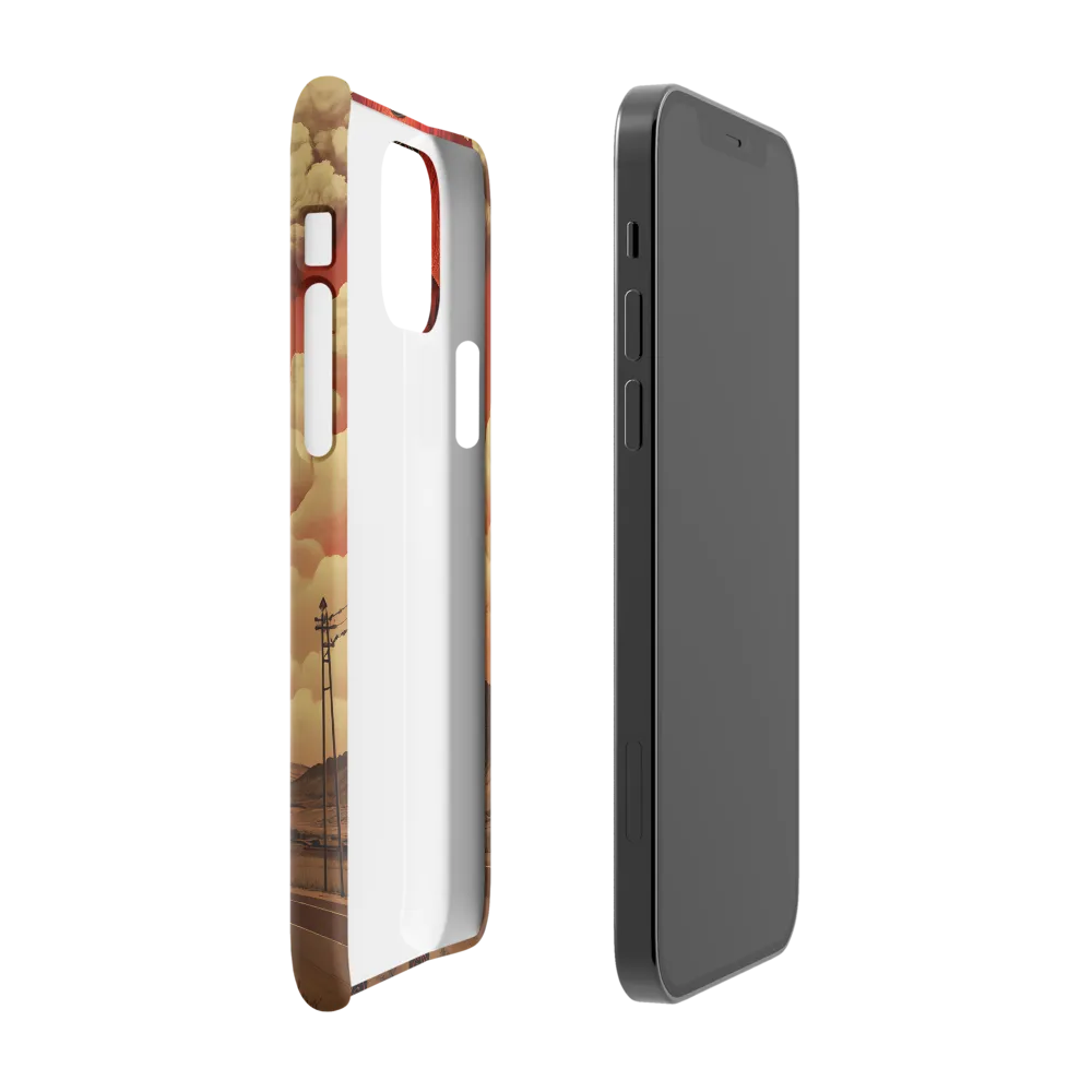 Defiant Spirit in a Surreal Landscape | Phone Case |  12 Pro | Snap Case | Glossy