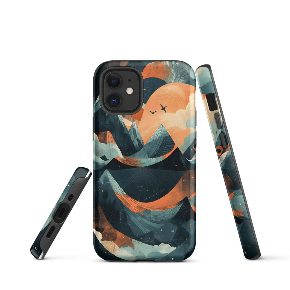 Ethereal Mountain Dreams | Phone Case |  12 mini | Tough Case | Matte