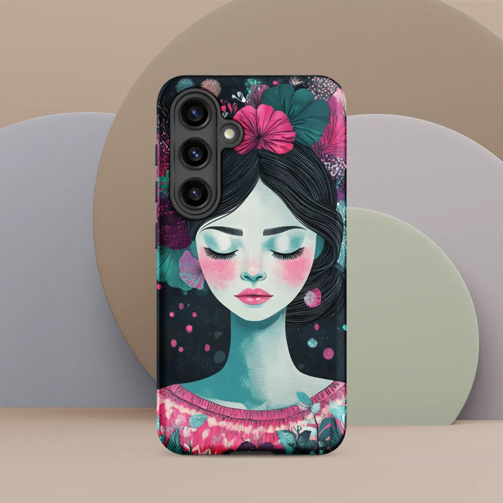 Embrace of Floral Serenity