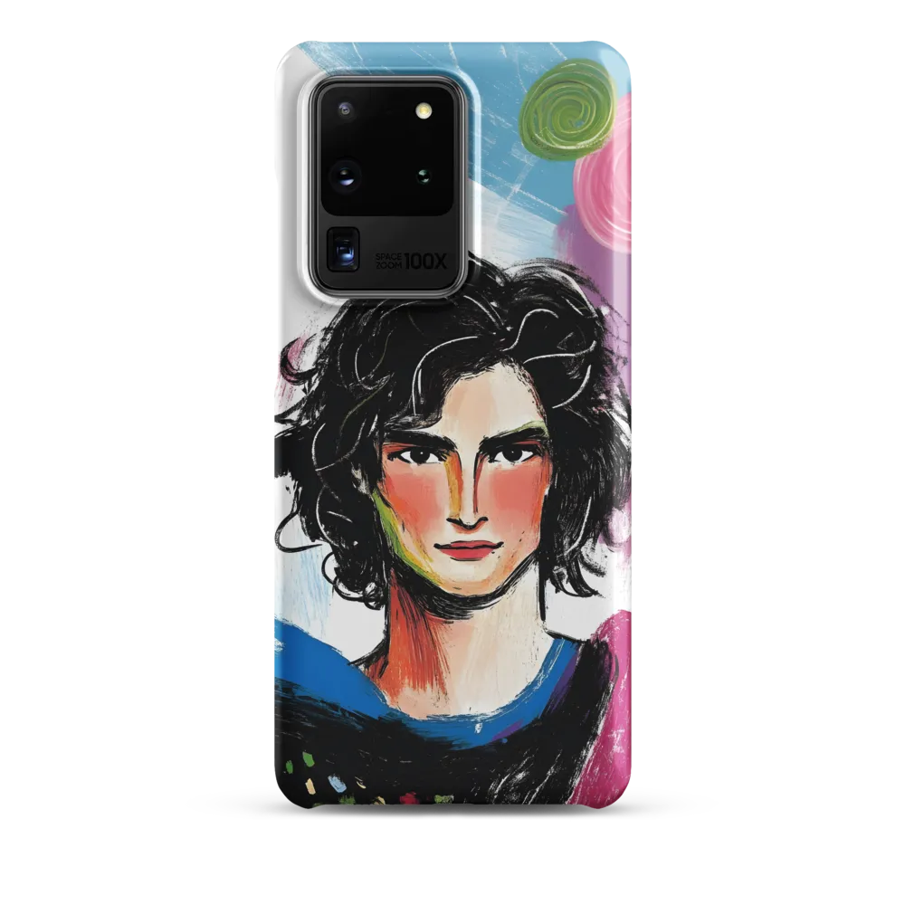 Vibrant Portrait of Youth | Phone Case |  S20 Ultra | Snap Case | Matte