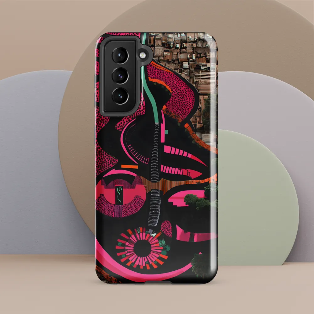 Urban Symphony in Pink