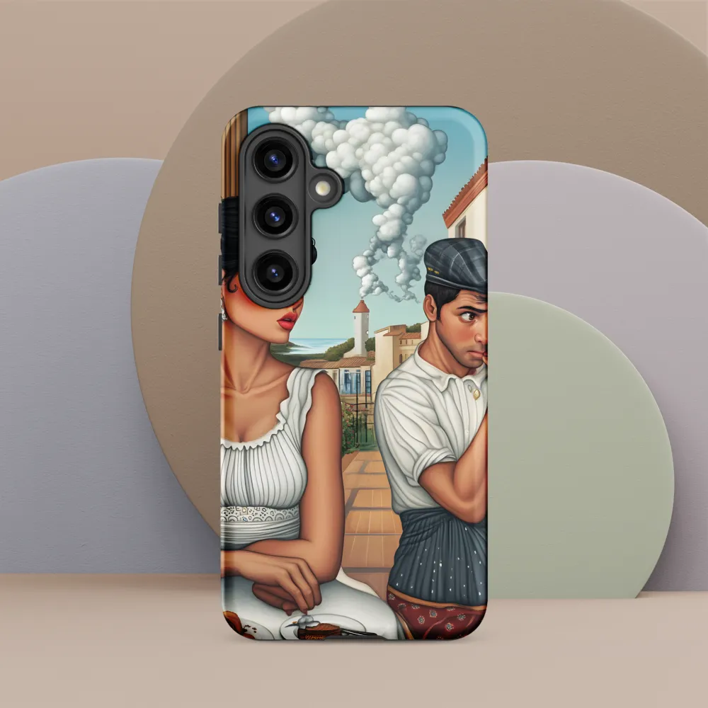 Tension Between Worlds | Phone Case |  S24 | Tough Case | Matte