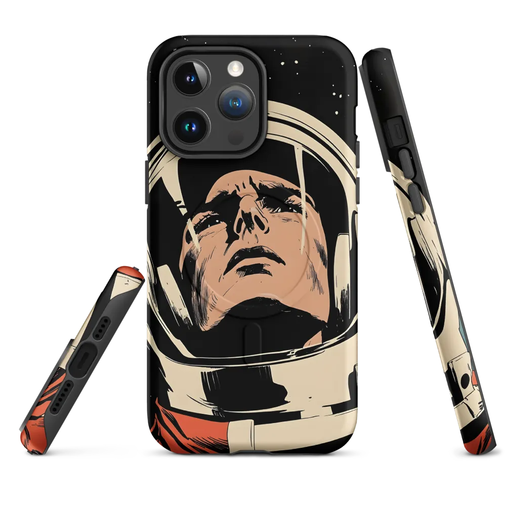 Gaze of the Astronaut | Phone Case |  14 Pro Max | MagSafe® Tough Case | Matte