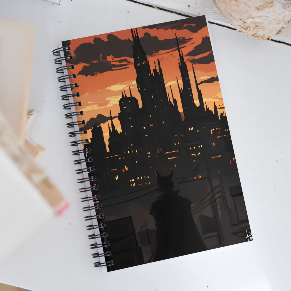 City of Shadows | Spiral Notebook