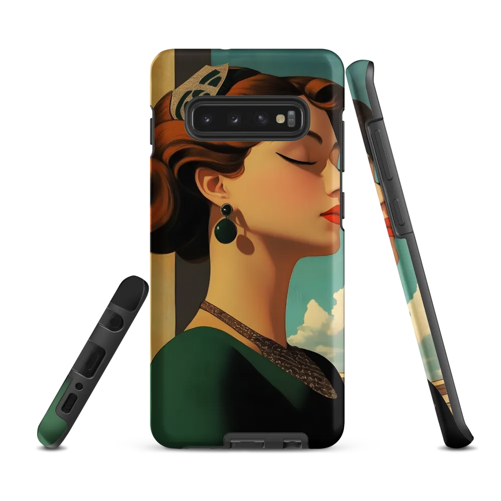 Elegance in Art Deco: A Portrait of Grace