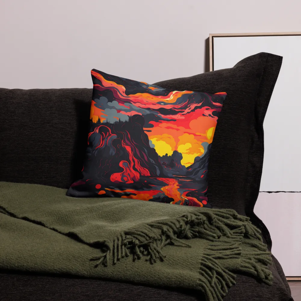 Eruption of Colors | Pillow | 18″×18″