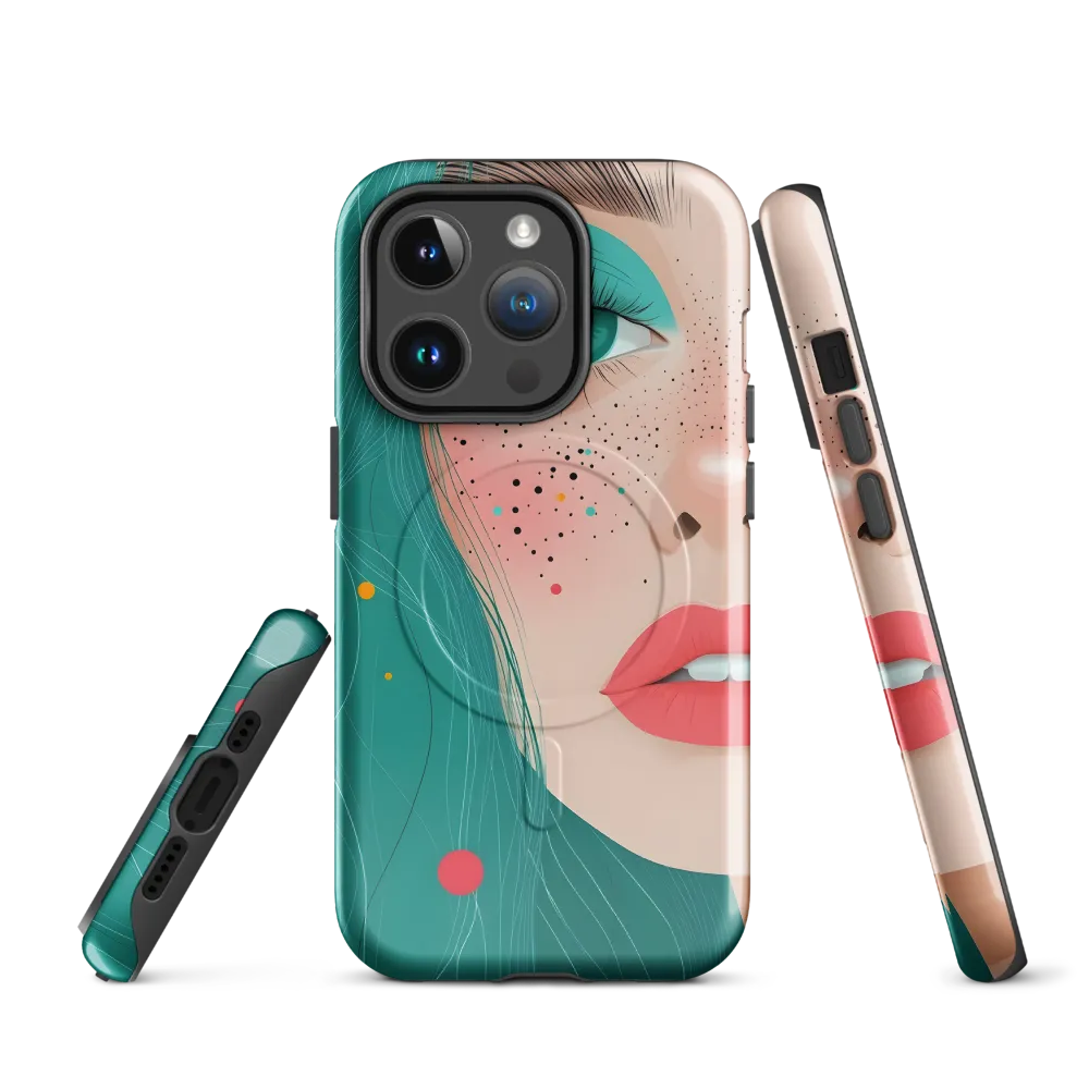 A Playful Portrait: Turquoise Temptation