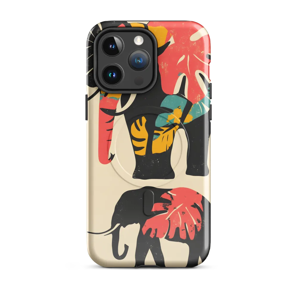 Tropical Elegance: The Elephant's Dance