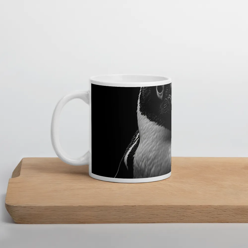 Majestic Penguin Portrait | Mug with White inside | 11 oz