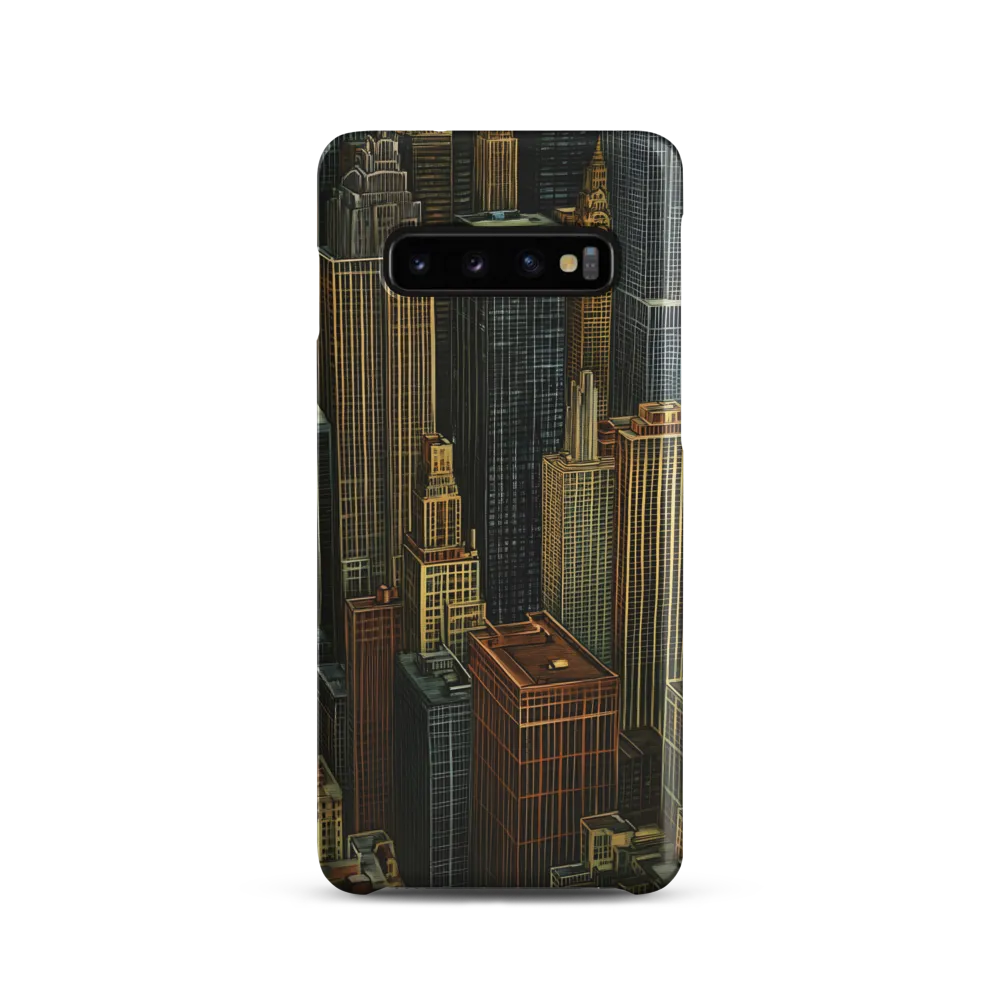 Urban Elegance: A Golden Cityscape
