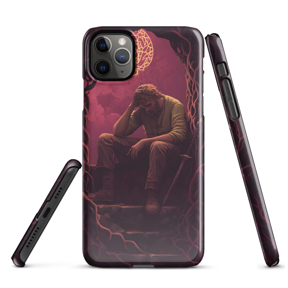 In the Depths of Contemplation | Phone Case |  11 Pro Max | Snap Case | Glossy