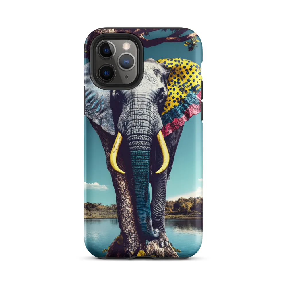 Playful Elegance: The Surreal Elephant