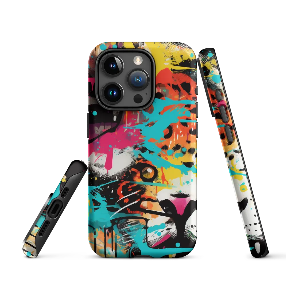 Fierce Fusion: Tiger and Lion in Graffiti