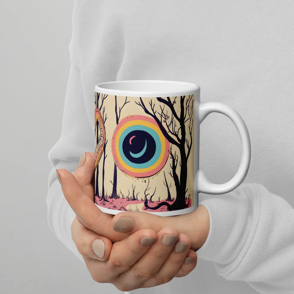 The Enigmatic Dragon of the Desolate Forest | Mugs | Multiple Sizes & Colors