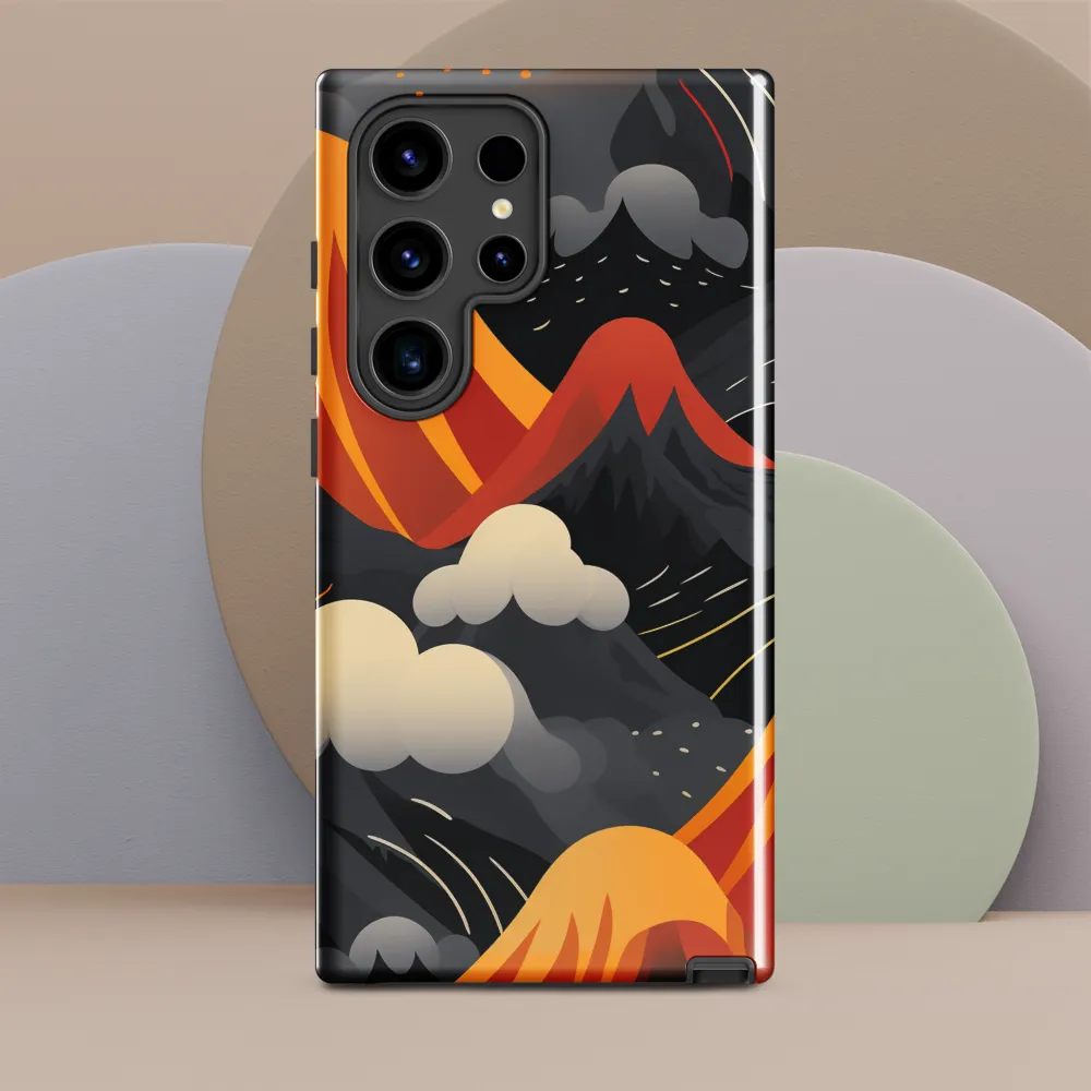 Eruption of Colors | Phone Case |  S24 Ultra | Tough Case | Glossy