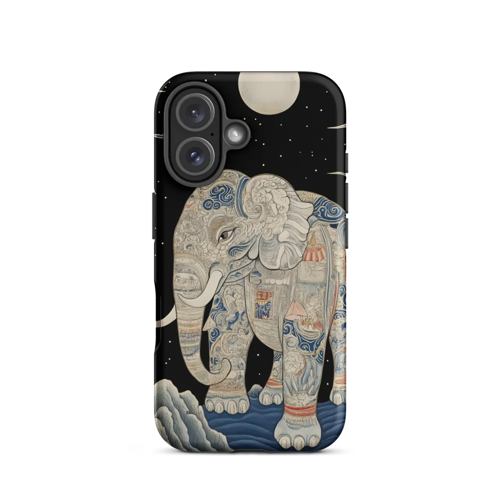 The Majestic Tale of the Painted Elephant | Phone Case