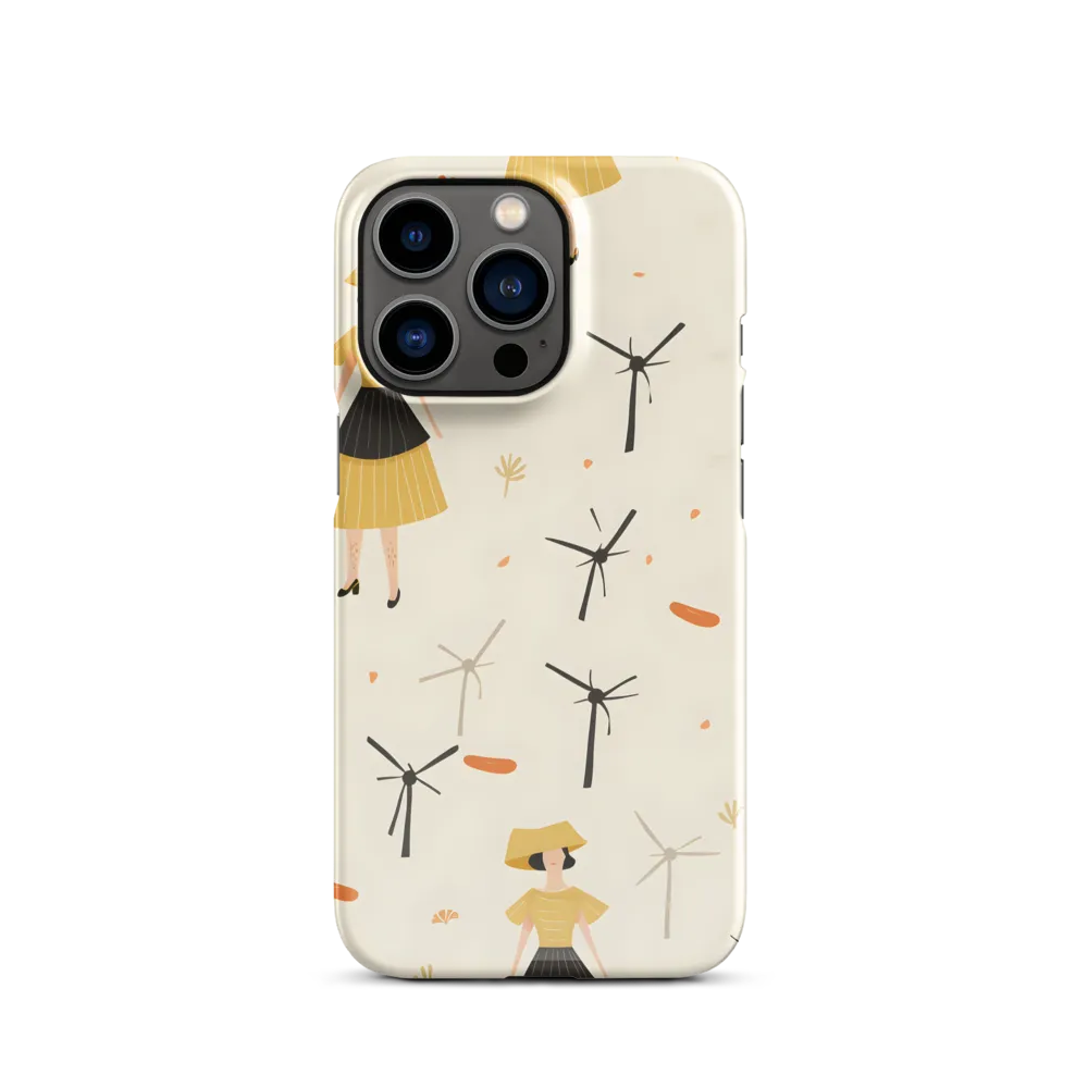 Whimsical Patterns of Nature and Femininity | Phone Case |  13 Pro | Snap Case | Glossy