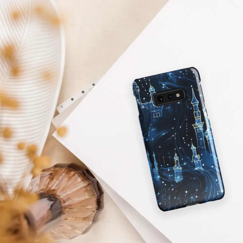 Dreamy Castles in a Starry Sky | Phone Case |  S10e | Snap Case | Glossy