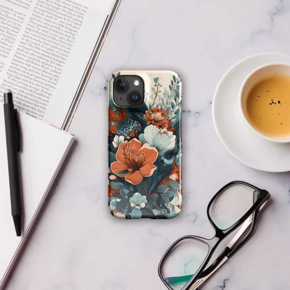 Serenity in Bloom | Phone Case |  15 | Snap Case | Glossy