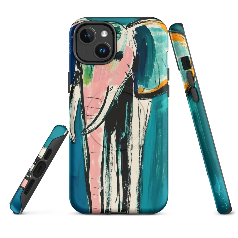 Whimsical Majesty: The Elephant in Color
