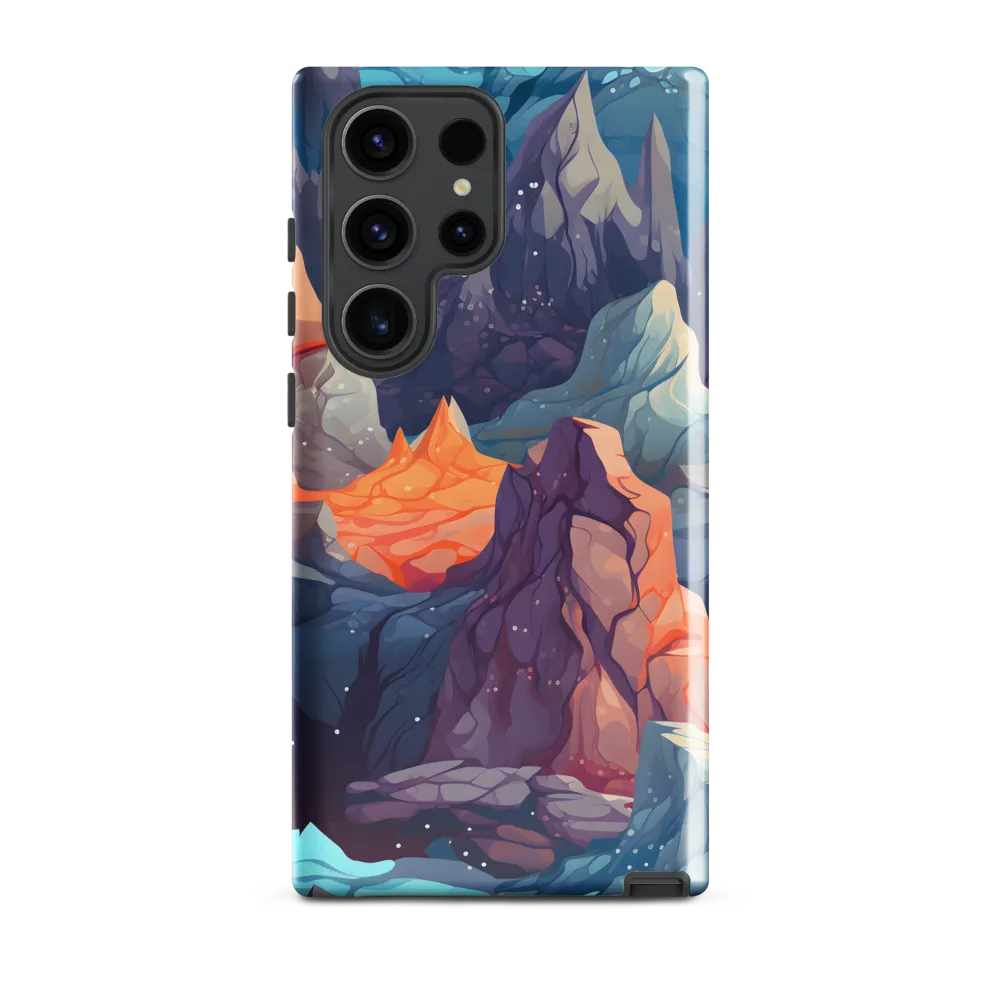 Mystical Peaks of Imagination | Phone Case |  S23 Ultra | Tough Case | Glossy